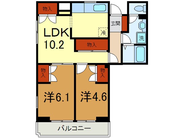 SHOUWA RESIDENCEの物件間取画像